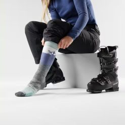 Alternative view of Smartwool Merino - Women's Ski Snowpocalypse Pattern Over The Calf Socks