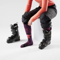 Alternative view of Smartwool Merino - Women's Ski Alpine Auroras Over The Calf Socks
