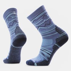 Smartwool Merino - Hike Mountain Range Pattern Crew Socks