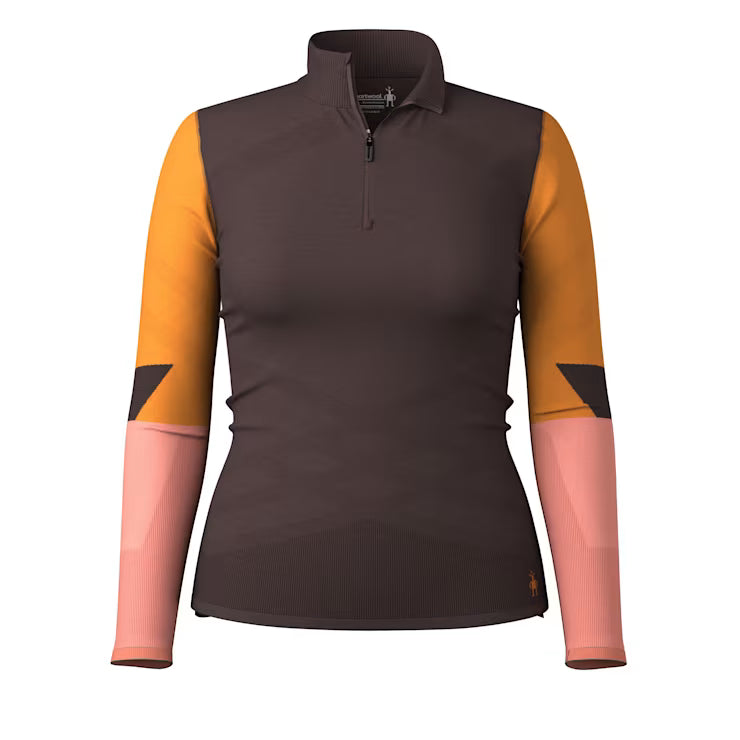 Smartwool Merino - Women's Intraknit? Thermal Merino Base Layer Colorblock 1/4 Zip - Image 4