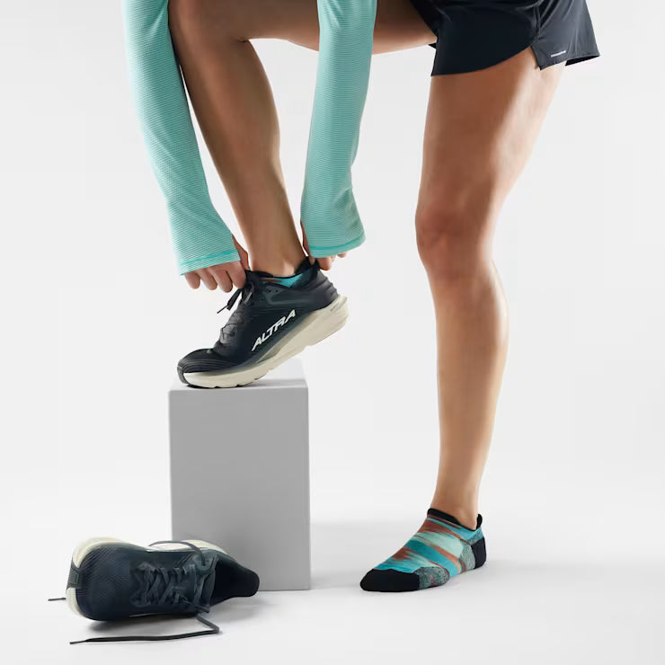 Smartwool Merino - Women's Run Brushed Print Low Ankle Socks - Image 2