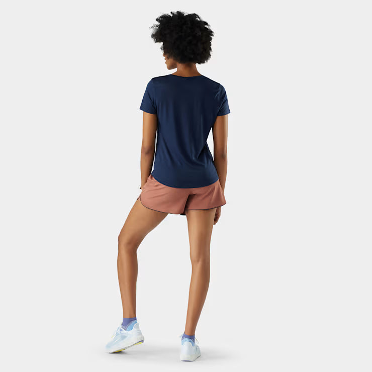 Smartwool Merino - Women's Active Ultralite V-Neck Short Sleeve - Image 2