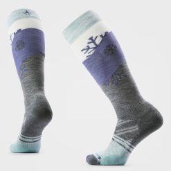 Smartwool Merino - Women's Ski Snowpocalypse Pattern Over The Calf Socks