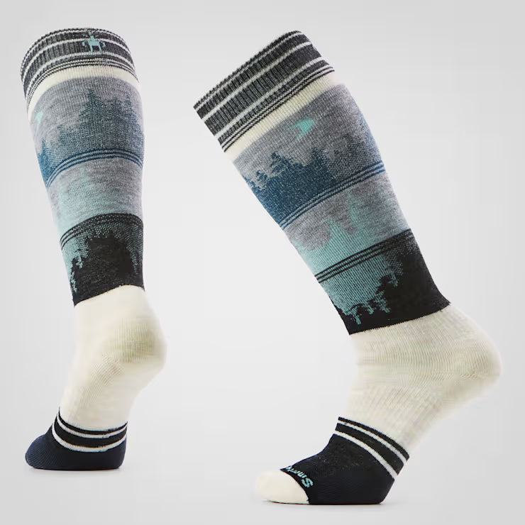 Smartwool Merino - Women's Snowboard Twilight Vista Over The Calf Socks