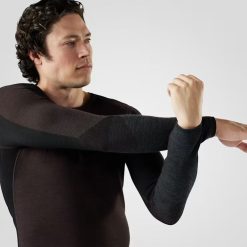 Alternative view of Smartwool Merino - Men's Intraknit? Thermal Merino Base Layer Colorblock Crew