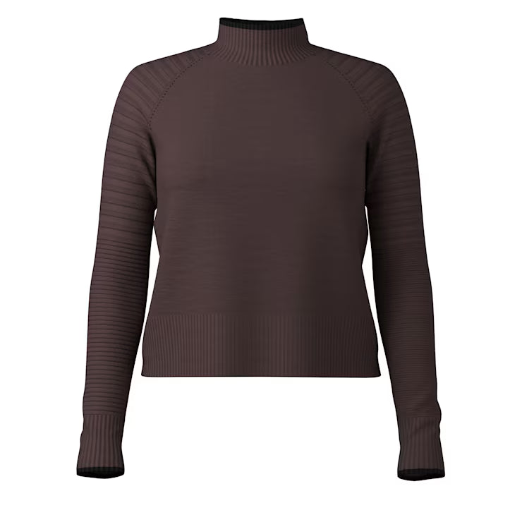 Smartwool Merino - Women's Edgewood Mock Neck Sweater - Image 2