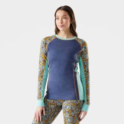 Smartwool Merino - Women's Classic Thermal Merino Base Layer Colorblock Crew