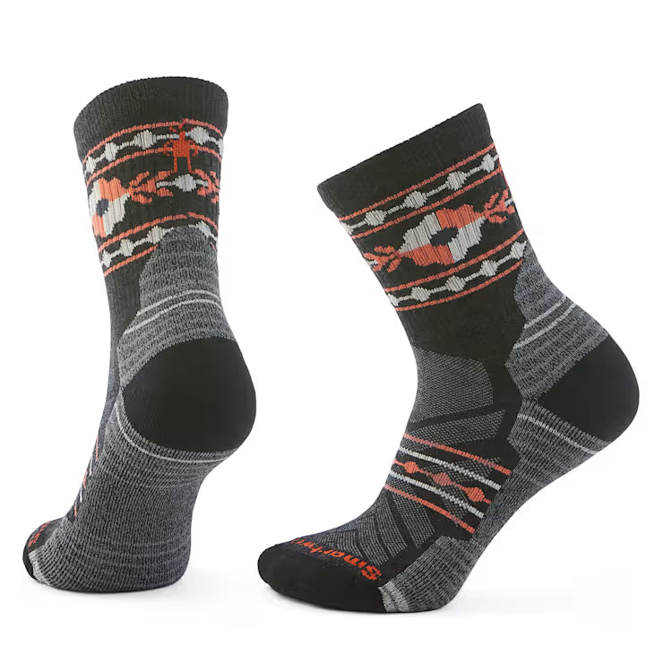 Smartwool Merino - Women's Hike Retro Floral Mid Crew Socks