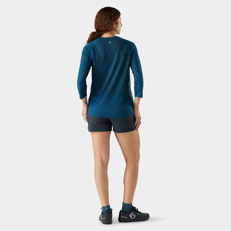 Smartwool Merino - Women's Mountain Bike 3/4 Sleeve Jersey - Image 2