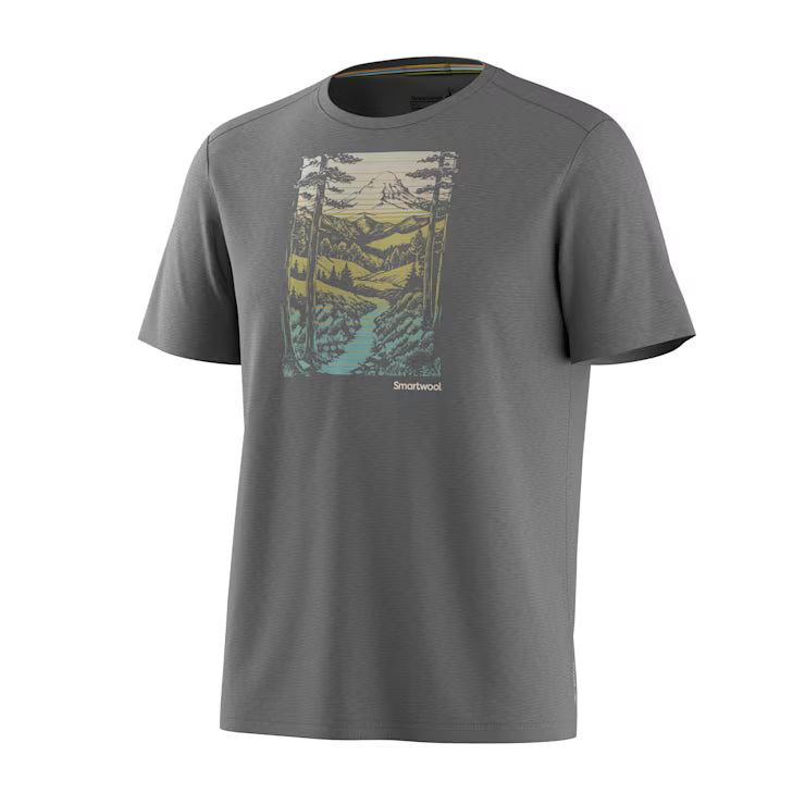 Smartwool Merino - Men's Winding Trail Active Short Sleeve Graphic Tee - Image 2