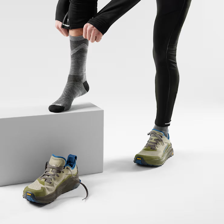 Smartwool Merino - Run Mid Crew Pattern Socks - Image 2