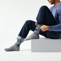 Alternative view of Smartwool Merino - Everyday Diamond Jim Argyle Crew Socks