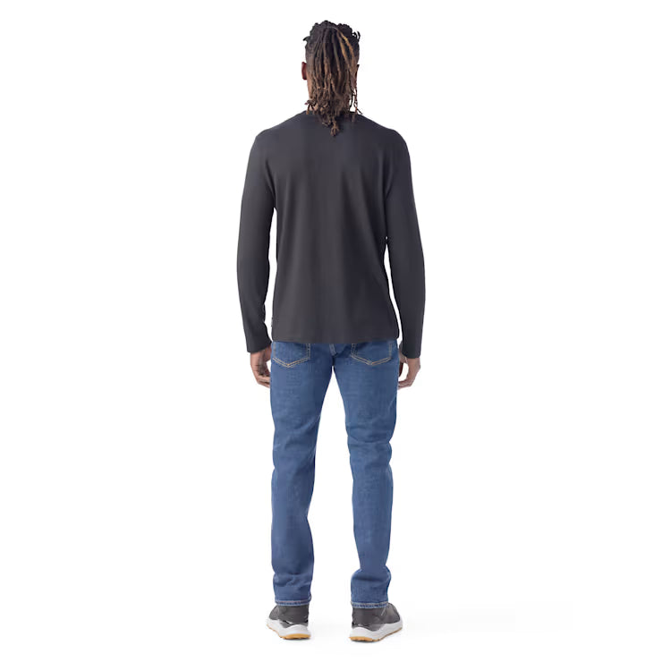 Smartwool Merino - Men's Perfect Crew Long Sleeve Tee - Image 2