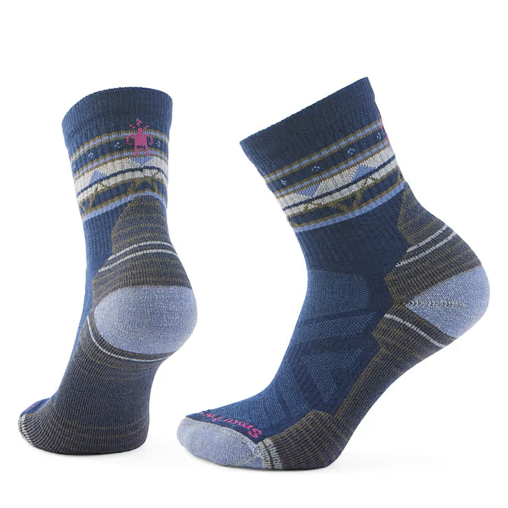 Smartwool Merino - Women's Hike Zig Zag Valley Mid Crew Socks