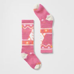 Smartwool Merino - Kids' Wintersport Polar Bear Pattern Over The Calf Socks