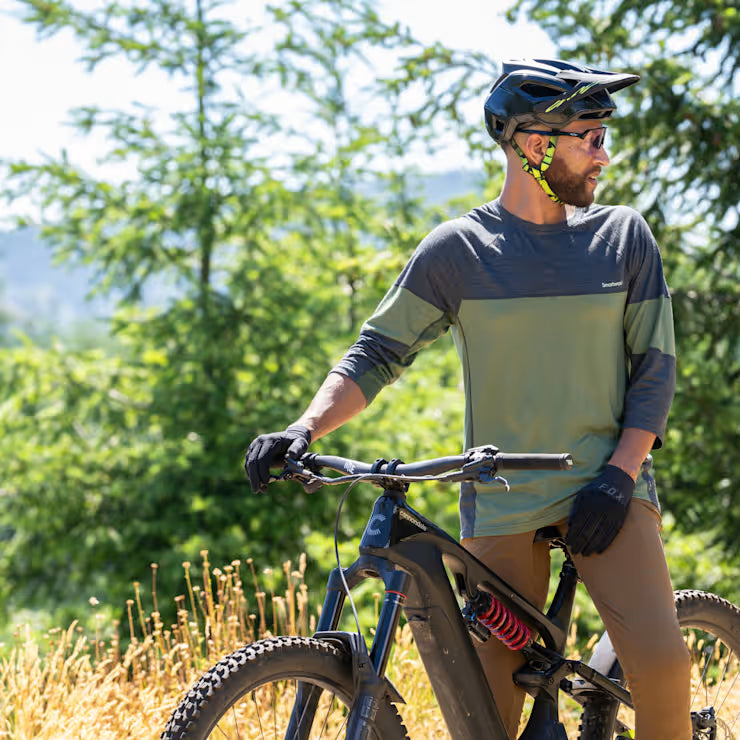 Smartwool Merino - Men's Mountain Bike 3/4 Sleeve Jersey - Image 6