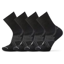 Smartwool Merino - Run Cold Weather Crew Socks 4-pack