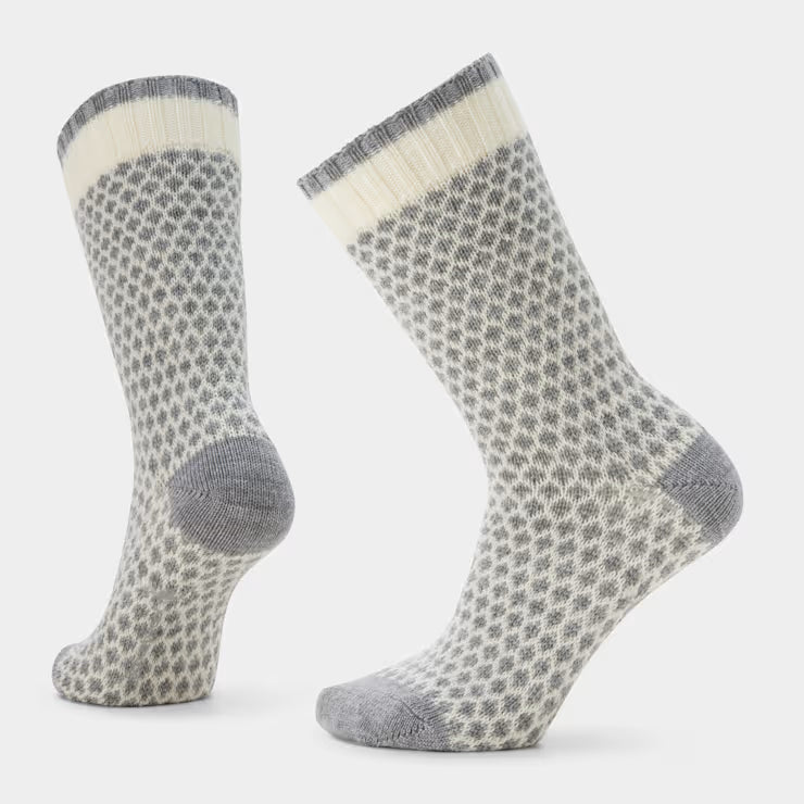 Smartwool Merino - Women's Everyday Cozy Popcorn Polka Dot Crew Socks
