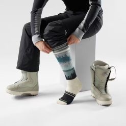 Alternative view of Smartwool Merino - Women's Snowboard Twilight Vista Over The Calf Socks