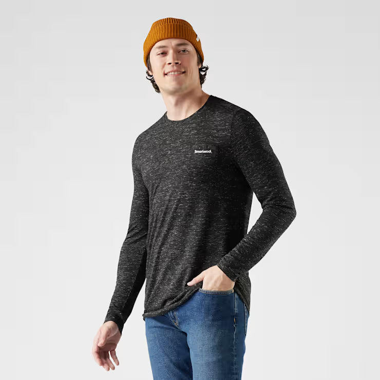 Smartwool Merino - Men's Merino Hemp Blend Gear Up Long Sleeve Graphic Tee