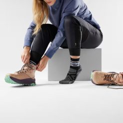 Alternative view of Smartwool Merino - Women's Hike Zig Zag Valley Mid Crew Socks