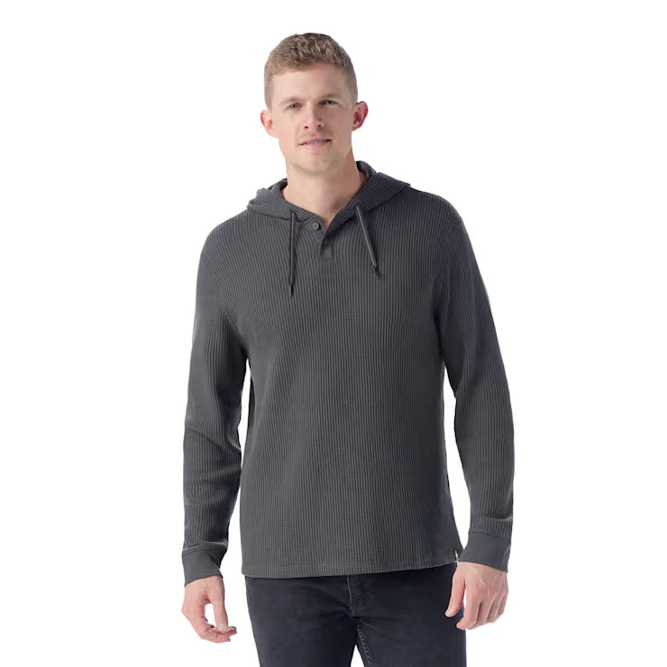 Smartwool Merino - Men's Waffle Henley Hoodie