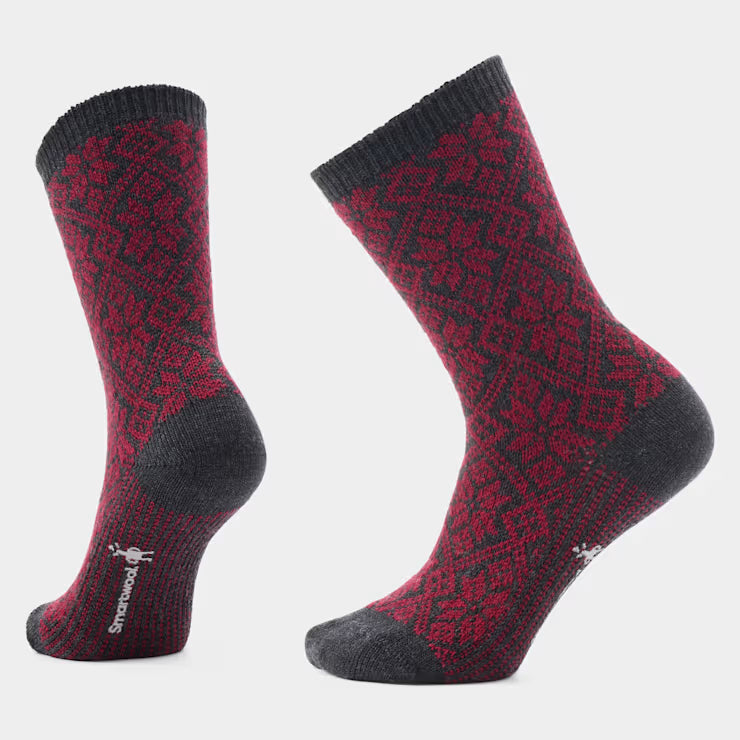 Smartwool Merino - Women's Everyday Cozy Traditional Snowflake Crew Socks