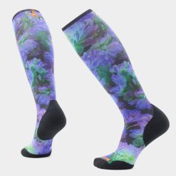 Smartwool Merino - Women's Ski Electric Lotus Print Over The Calf Socks