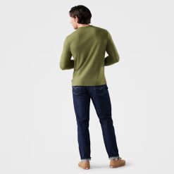 Alternative view of Smartwool Merino - Men's Perfect Crew Long Sleeve Tee